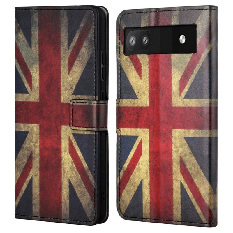 Housse Google Pixel 6A Drapeau Anglais