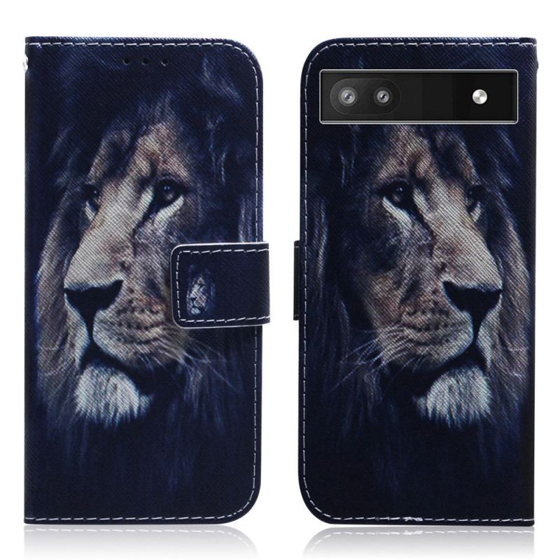 Housse Google Pixel 6A Dreaming Lion