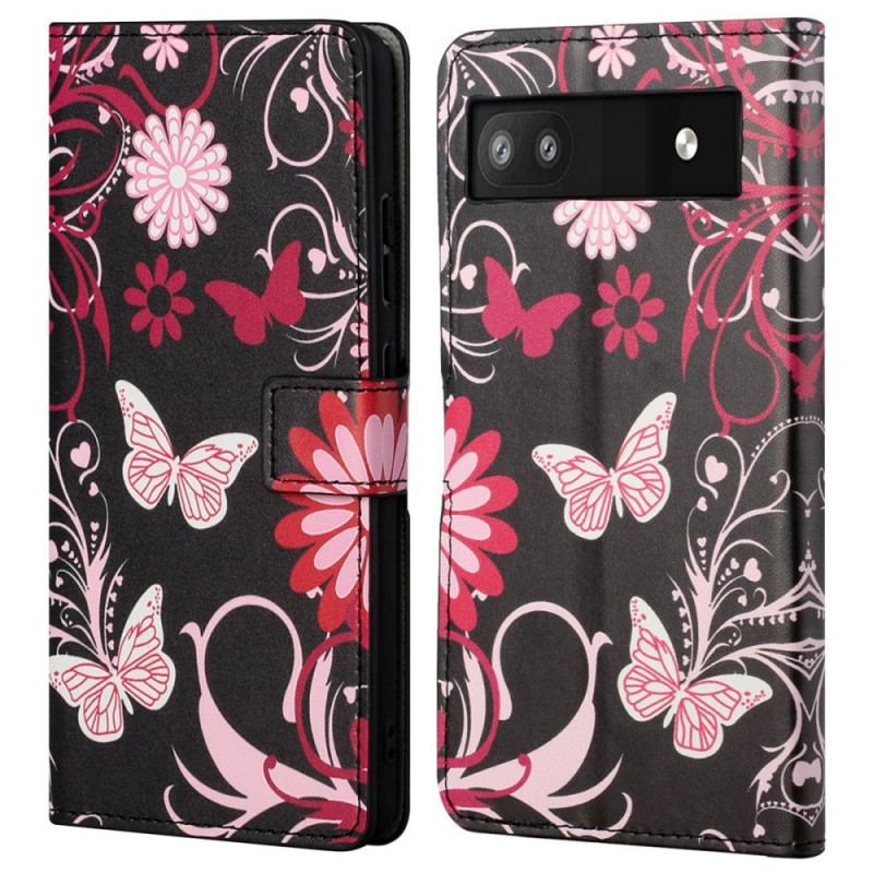 Housse Google Pixel 6A Papillons Papillons