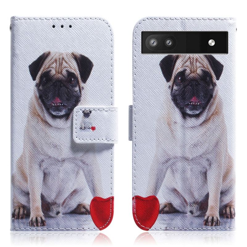 Housse Google Pixel 6A Pug Dog