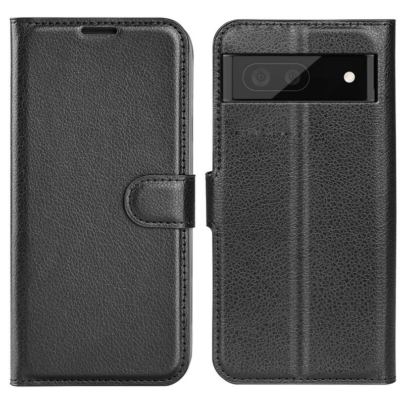 Housse Google Pixel 6A Style Cuir Classique