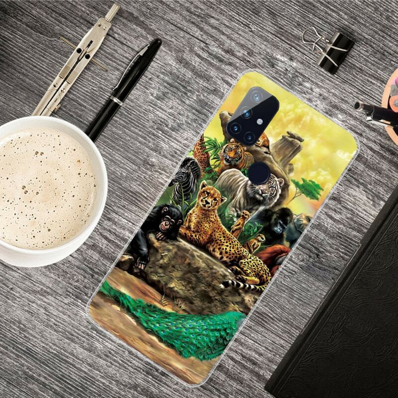 Coque OnePlus Nord N100 Animaux Safari