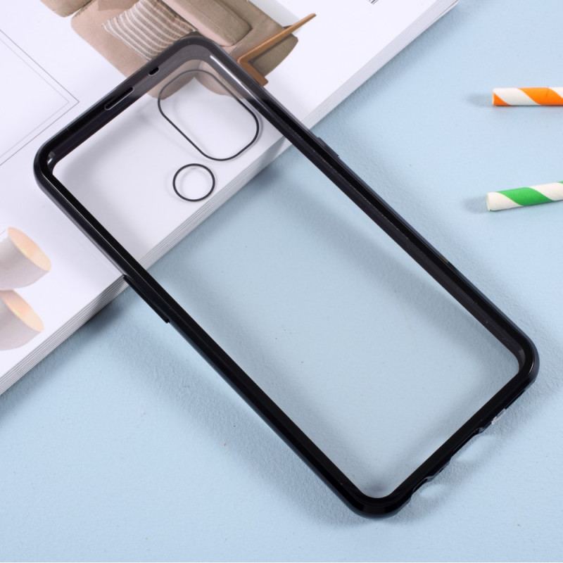 Coque OnePlus Nord N100 Avant et Arrière Verre Trempé et Métal