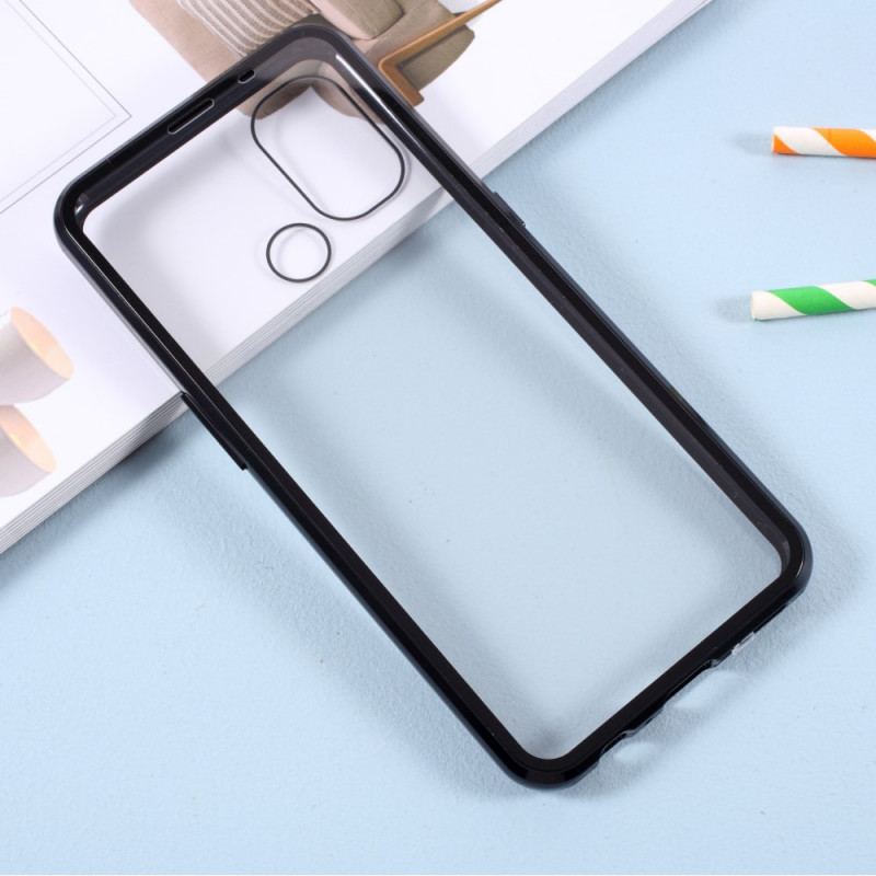 Coque OnePlus Nord N100 Avant et Arrière Verre Trempé et Métal