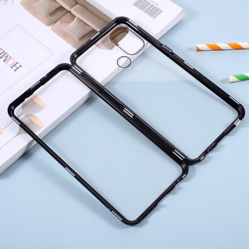 Coque OnePlus Nord N100 Avant et Arrière Verre Trempé et Métal