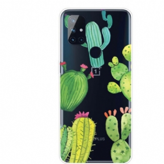 Coque OnePlus Nord N100 Cactus Aquarelle