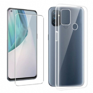 Coque OnePlus Nord N100 Combo Coque et Verre trempée Écran