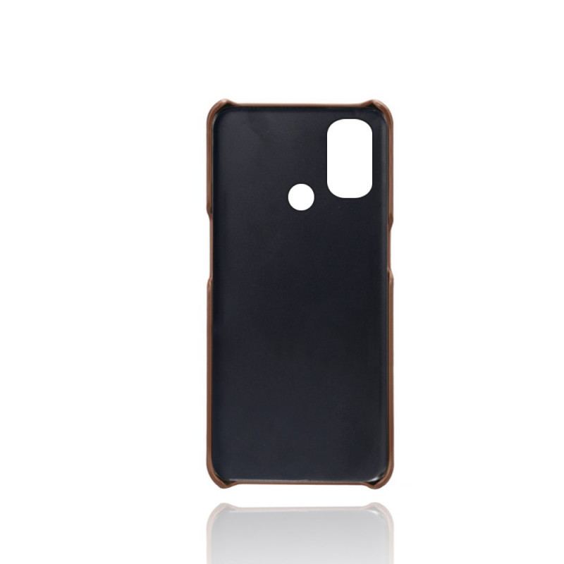 Coque OnePlus Nord N100 Effet Cuir