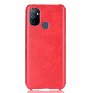 Coque OnePlus Nord N100 Effet Cuir Litchi Performance