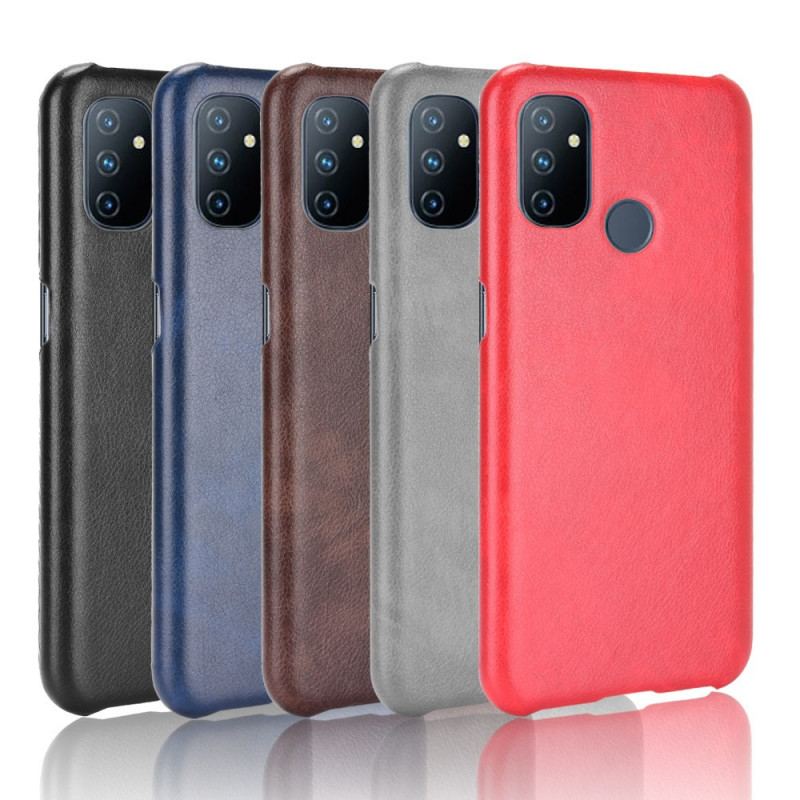 Coque OnePlus Nord N100 Effet Cuir Litchi Performance