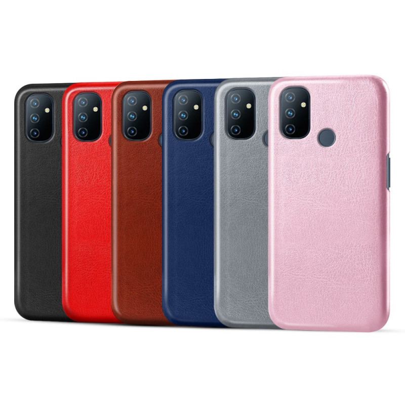 Coque OnePlus Nord N100 Effet Cuir Vintage