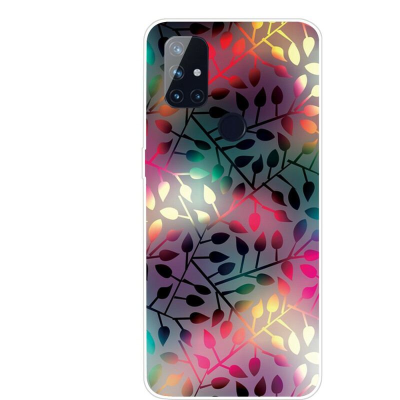 Coque OnePlus Nord N100 Feuilles