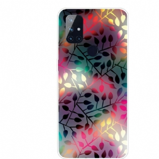 Coque OnePlus Nord N100 Feuilles