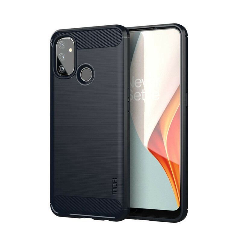 Coque OnePlus Nord N100 Fibre Carbone Brossée MOFI