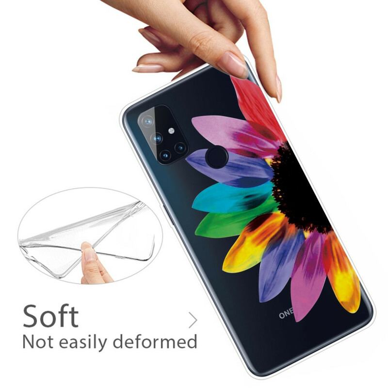 Coque OnePlus Nord N100 Fleur Colorée