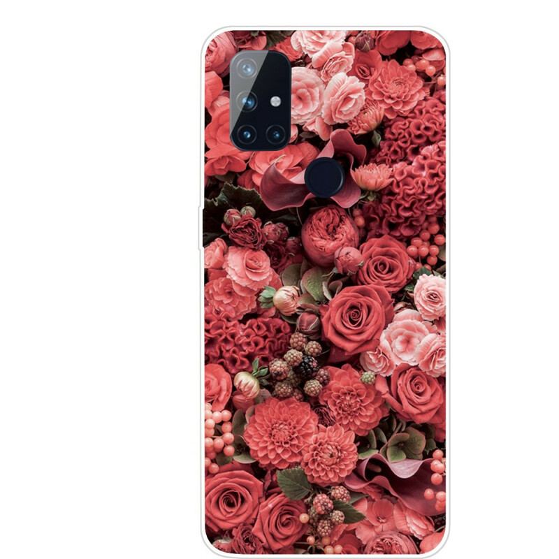 Coque OnePlus Nord N100 Fleurs Intenses