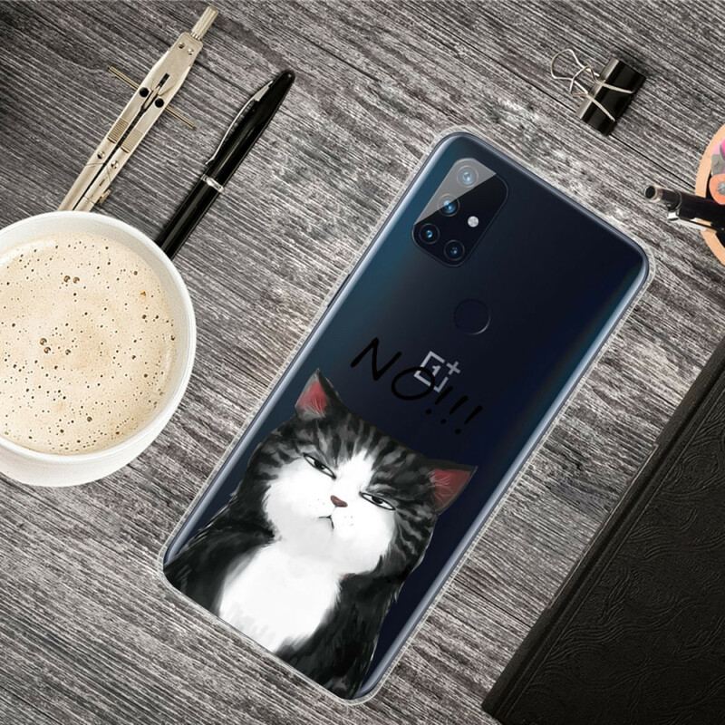 Coque OnePlus Nord N100 Le Chat Qui Dit Non