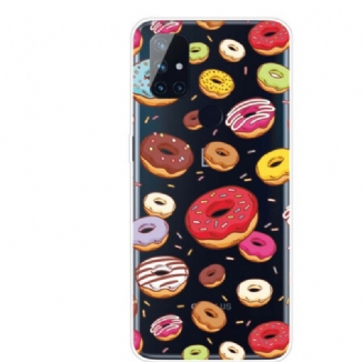 Coque OnePlus Nord N100 love Donuts