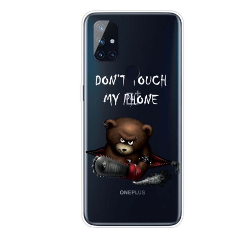 Coque OnePlus Nord N100 Ours Dangereux