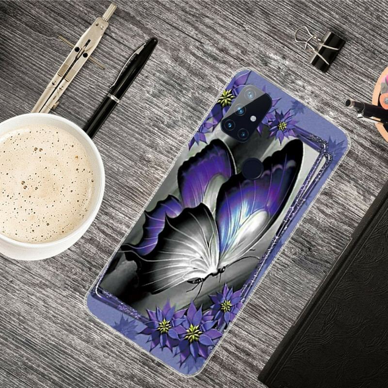 Coque OnePlus Nord N100 Papillon Royal