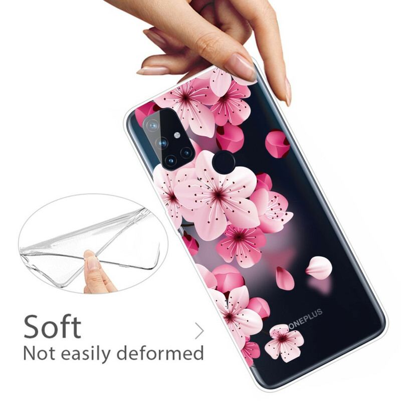 Coque OnePlus Nord N100 Petites Fleurs Roses