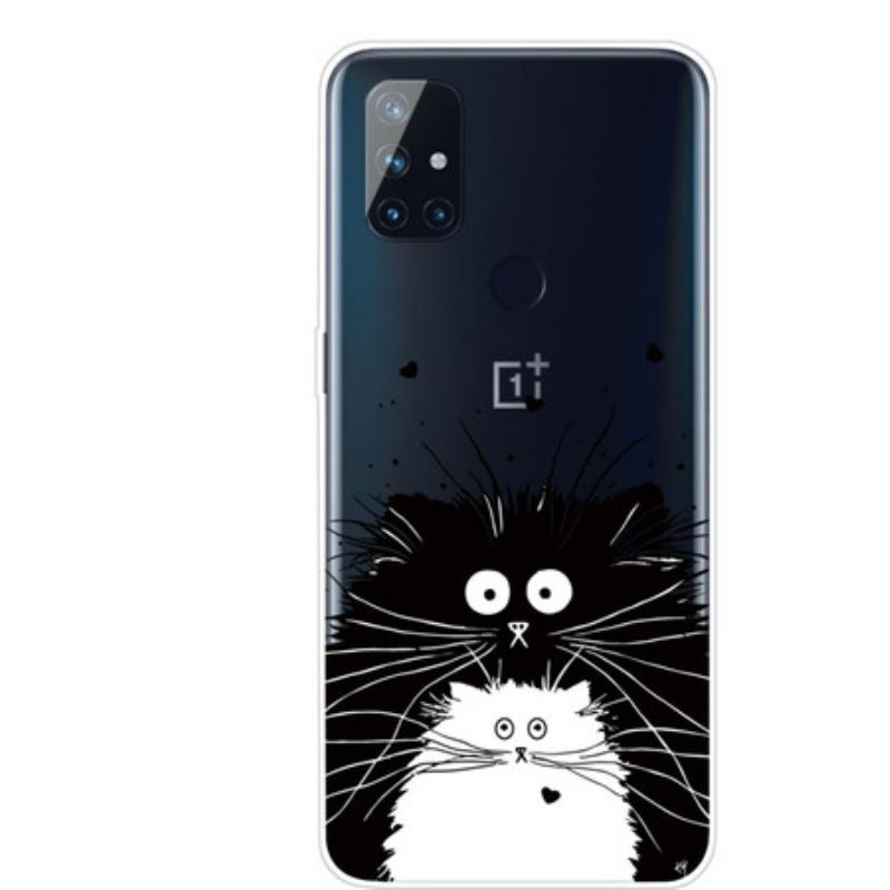 Coque OnePlus Nord N100 Regarde les Chats