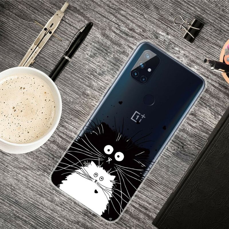 Coque OnePlus Nord N100 Regarde les Chats