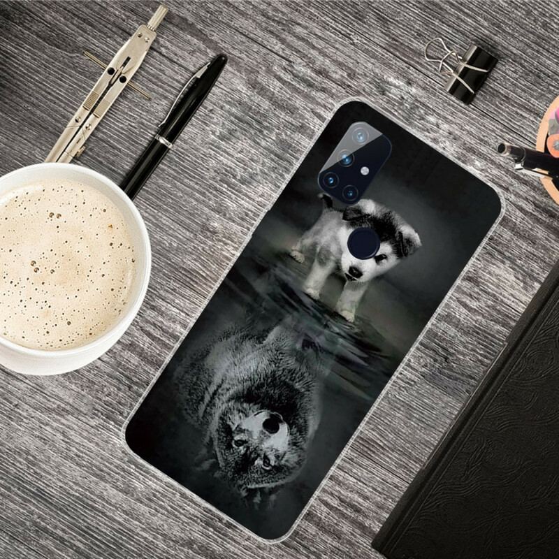 Coque OnePlus Nord N100 Rêve de Chiot