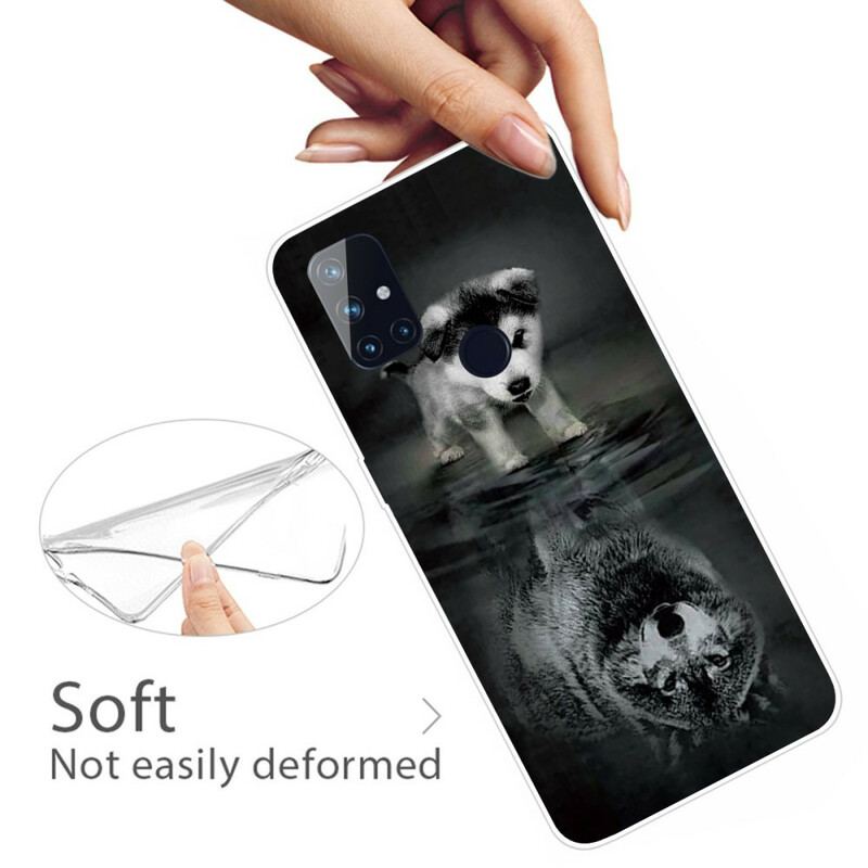 Coque OnePlus Nord N100 Rêve de Chiot