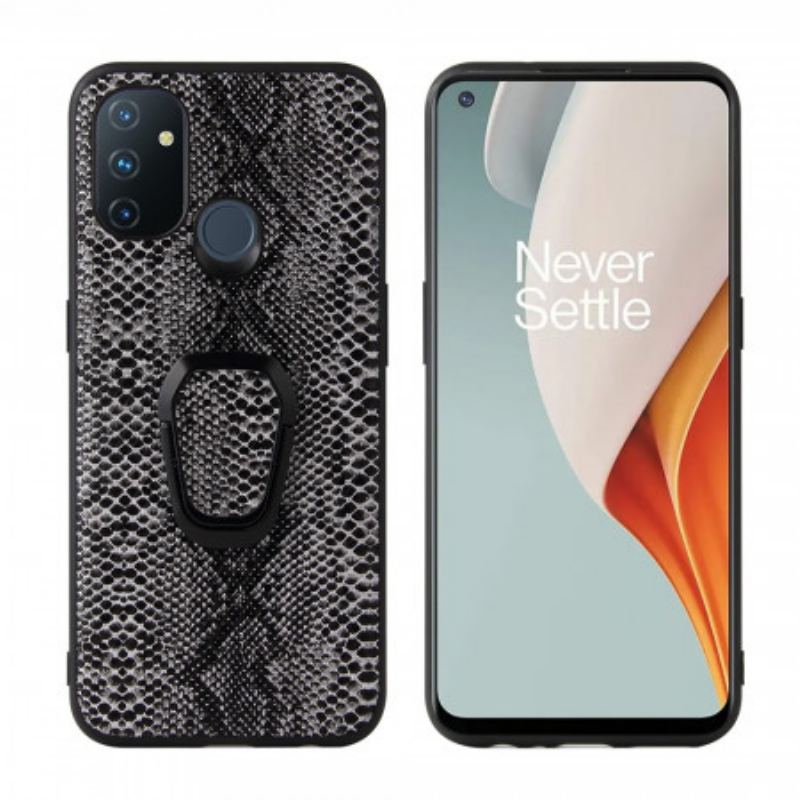 Coque OnePlus Nord N100 Style Serpent Anneau-Support