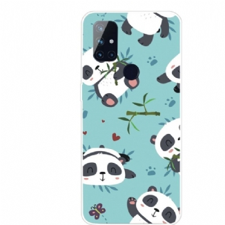 Coque OnePlus Nord N100 Tas de Pandas