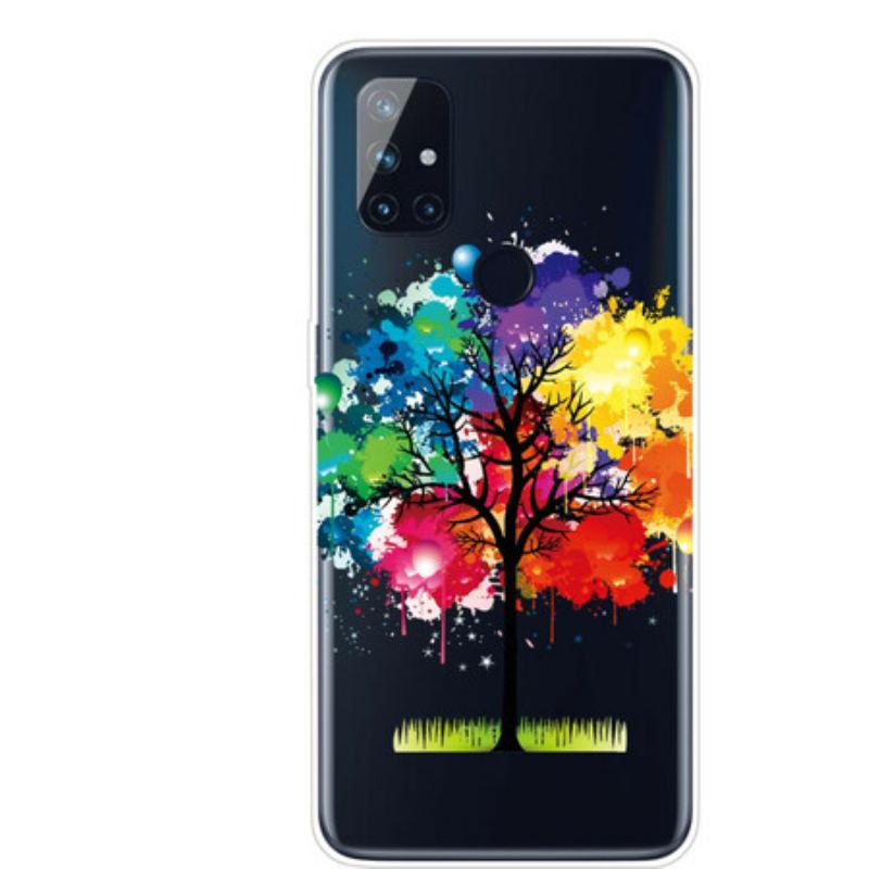 Coque OnePlus Nord N100 Transparente Arbre Aquarelle