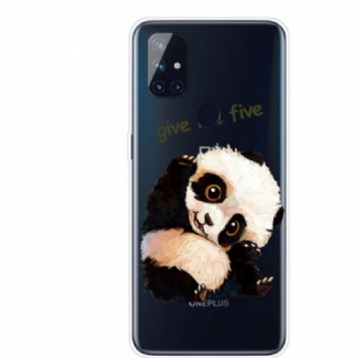 Coque OnePlus Nord N100 Transparente Panda Give Me Five