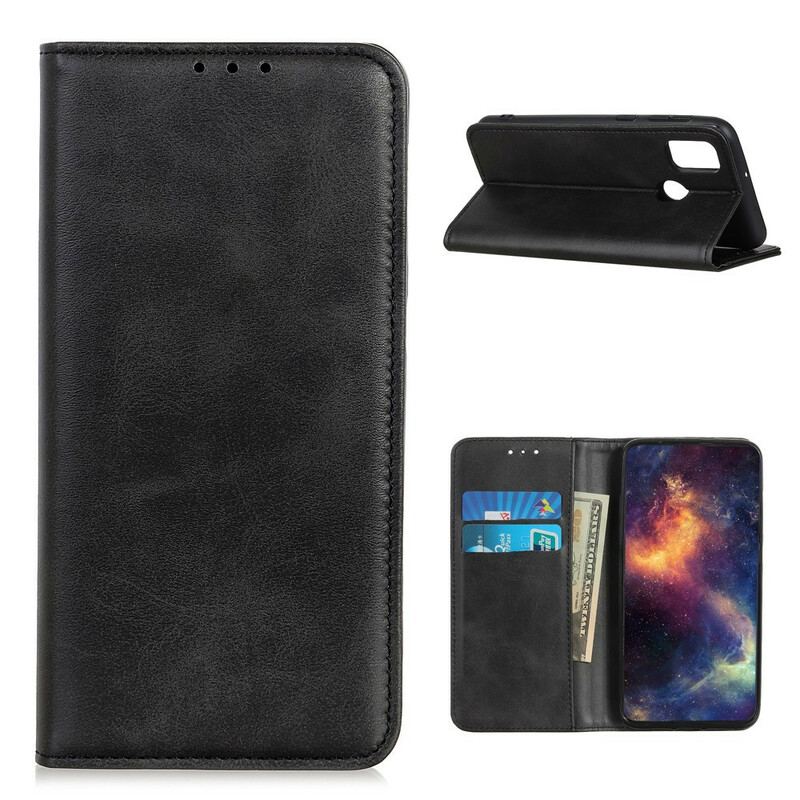 Flip Cover OnePlus Nord N100 Cuir Fendu