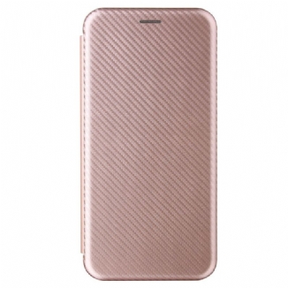 Flip Cover OnePlus Nord N100 Fibre Carbone