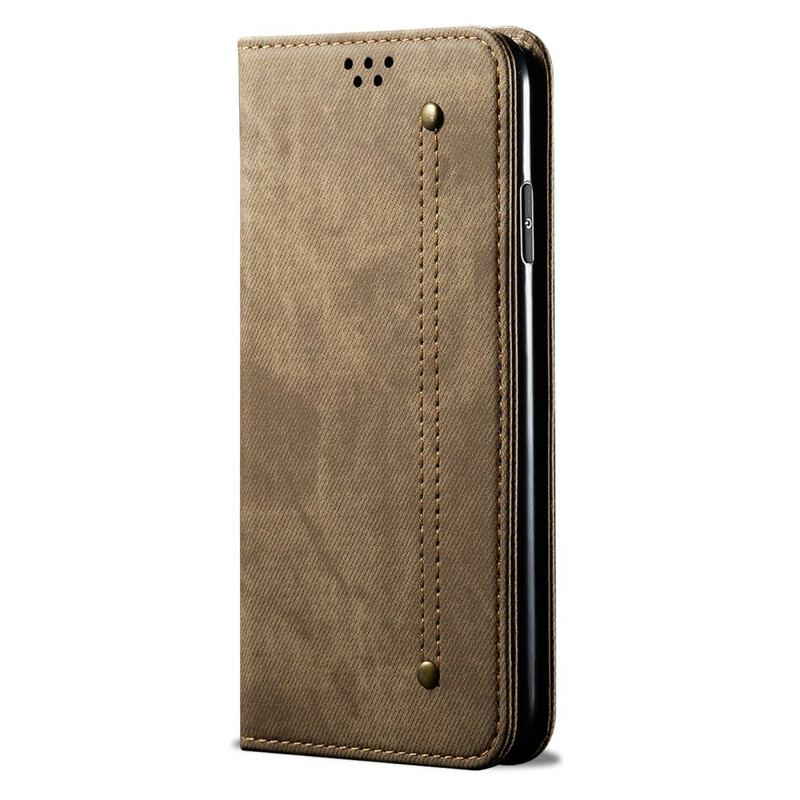 Flip Cover OnePlus Nord N100 Simili Cuir Texture Jeans