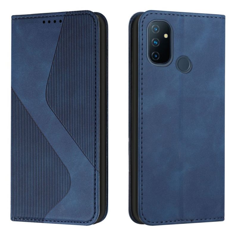 Flip Cover OnePlus Nord N100 Style Cuir S-Design