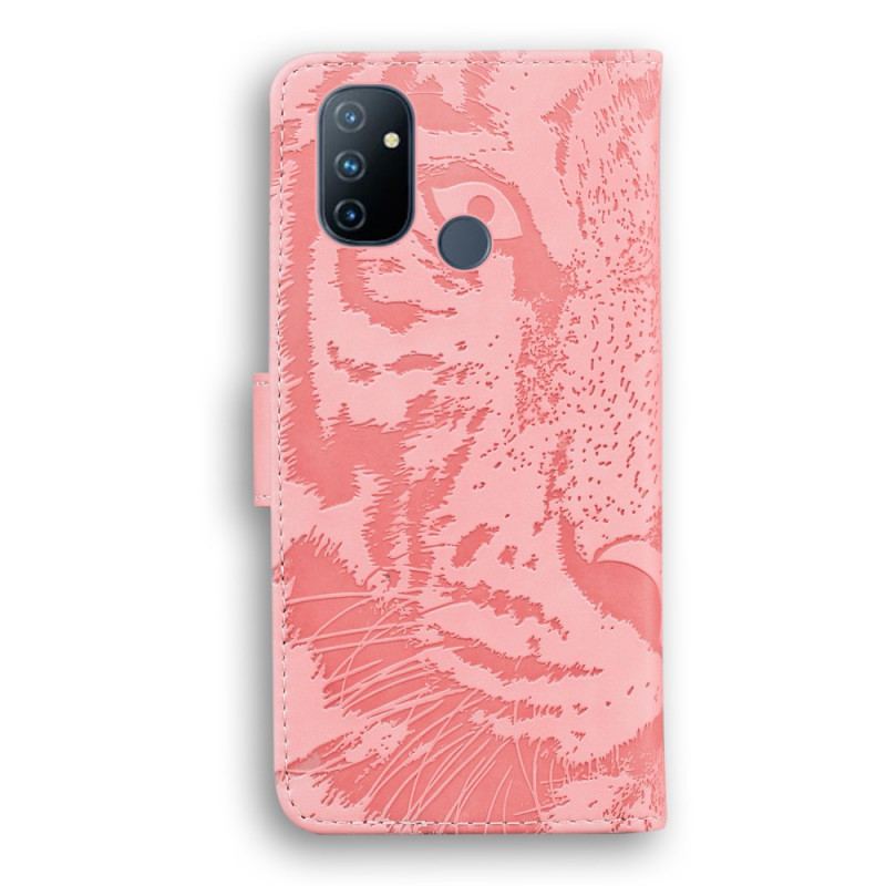 Housse OnePlus Nord N100 Empreinte Face de Tigre