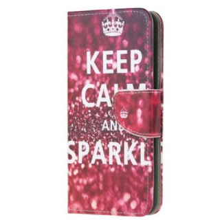 Housse OnePlus Nord N100 Keep Calm and Sparkle