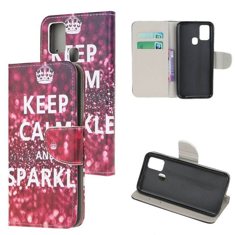 Housse OnePlus Nord N100 Keep Calm and Sparkle