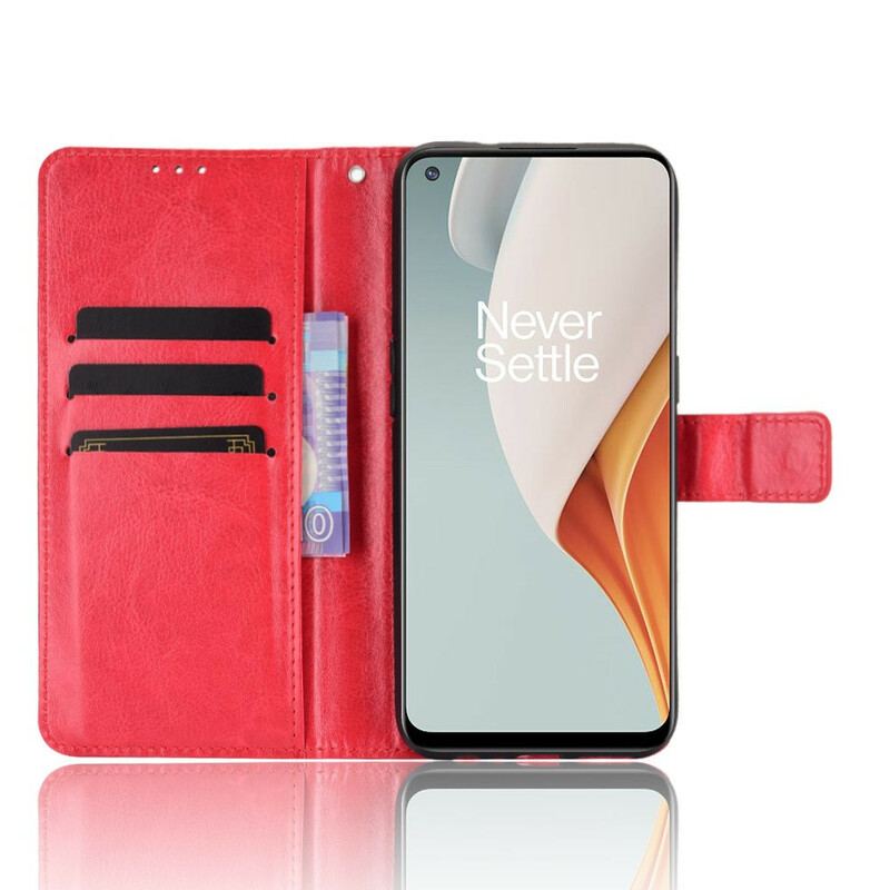 Housse OnePlus Nord N100 Simili Cuir Flashy