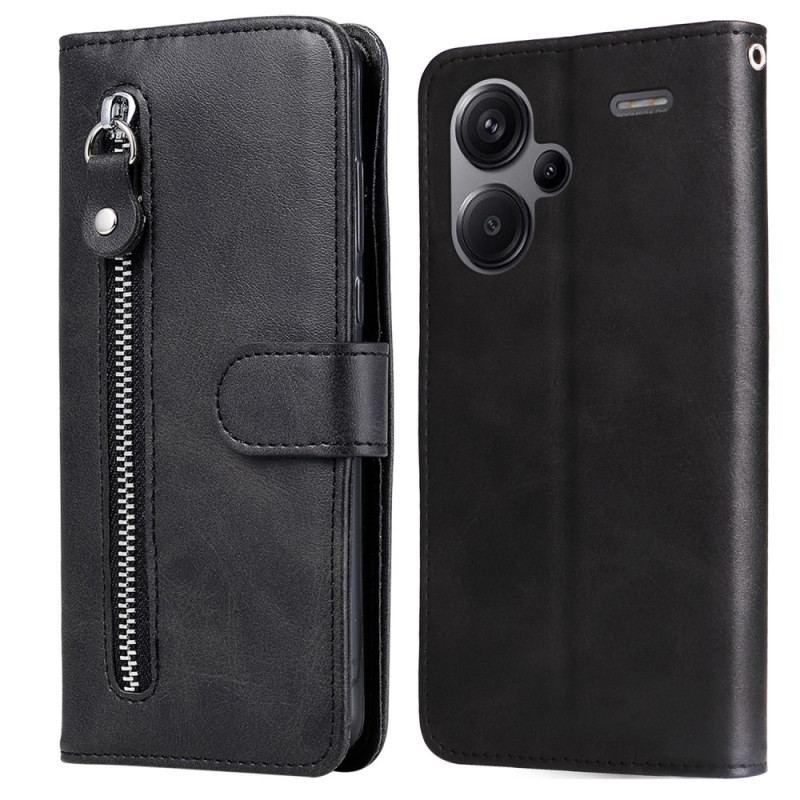 Housse Xiaomi Redmi Note 13 Pro Plus 5G Porte-Monnaie Frontal