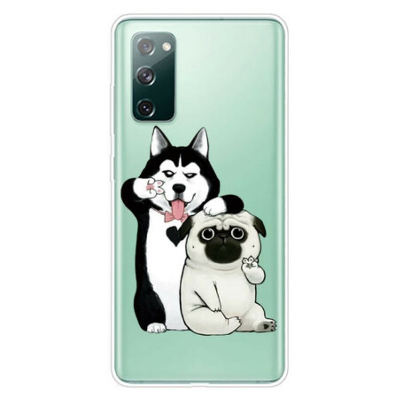 Coque Samsung Galaxy S20 FE Drôles de Chiens