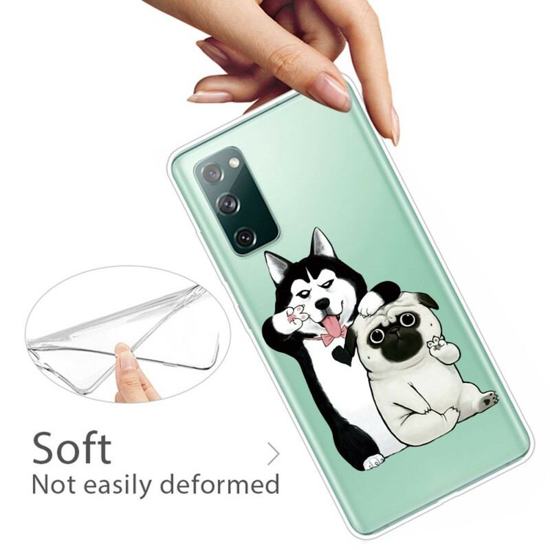 Coque Samsung Galaxy S20 FE Drôles de Chiens