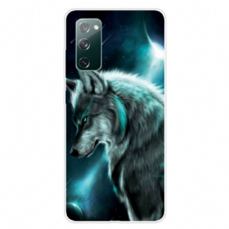 Coque Samsung Galaxy S20 FE Loup Royal