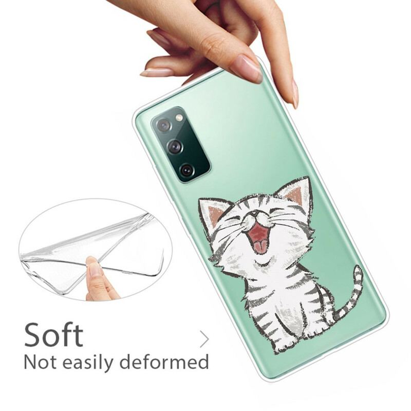 Coque Samsung Galaxy S20 FE Mon Beau Chaton