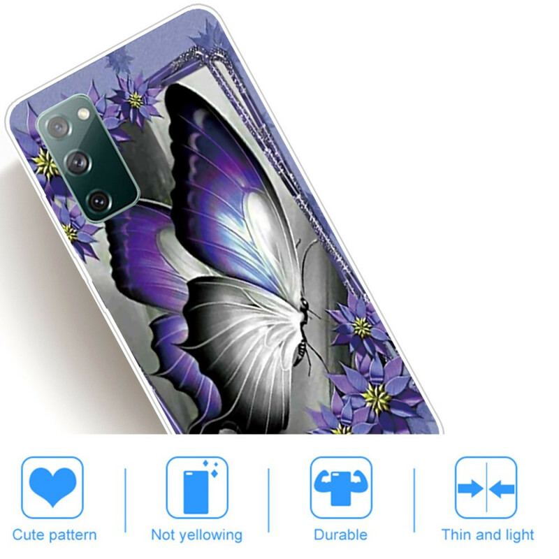 Coque Samsung Galaxy S20 FE Papillons Papillons