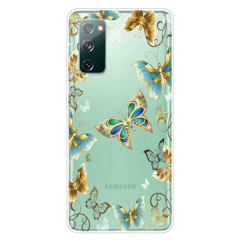 Coque Samsung Galaxy S20 FE Papillons Design