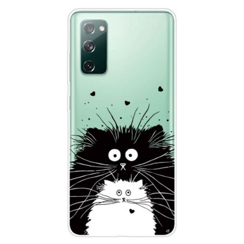 Coque Samsung Galaxy S20 FE Regarde les Chats