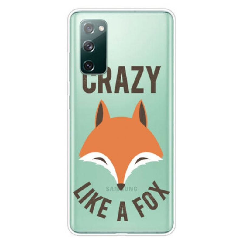 Coque Samsung Galaxy S20 FE Renard / Crazy Like a Fox